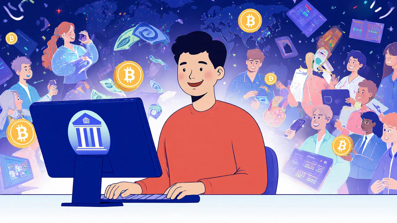 South Korean user trading on Bitsonic with KRW deposits while global traders fade into background.