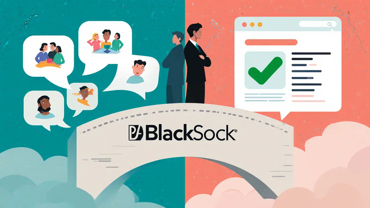 Hybrid DAO model connecting Discord debates with on-chain voting, supported by institutional and community elements.