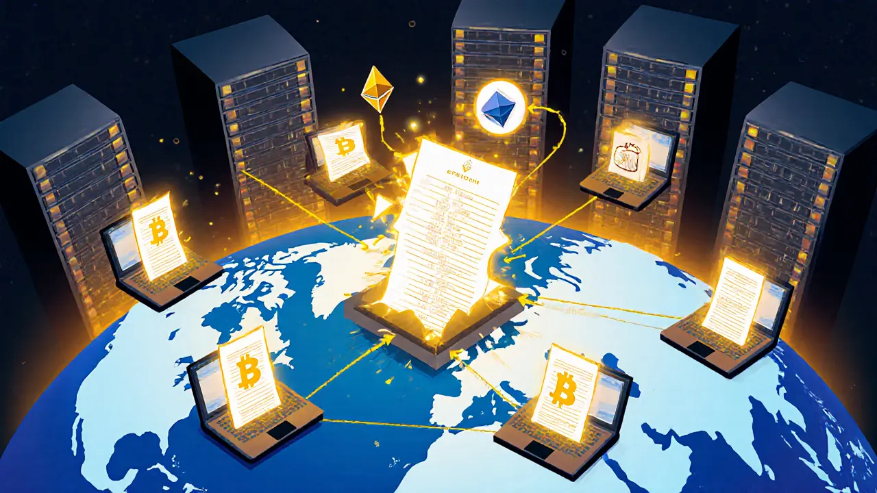 How Distributed Ledger Technology Works in Cryptocurrency