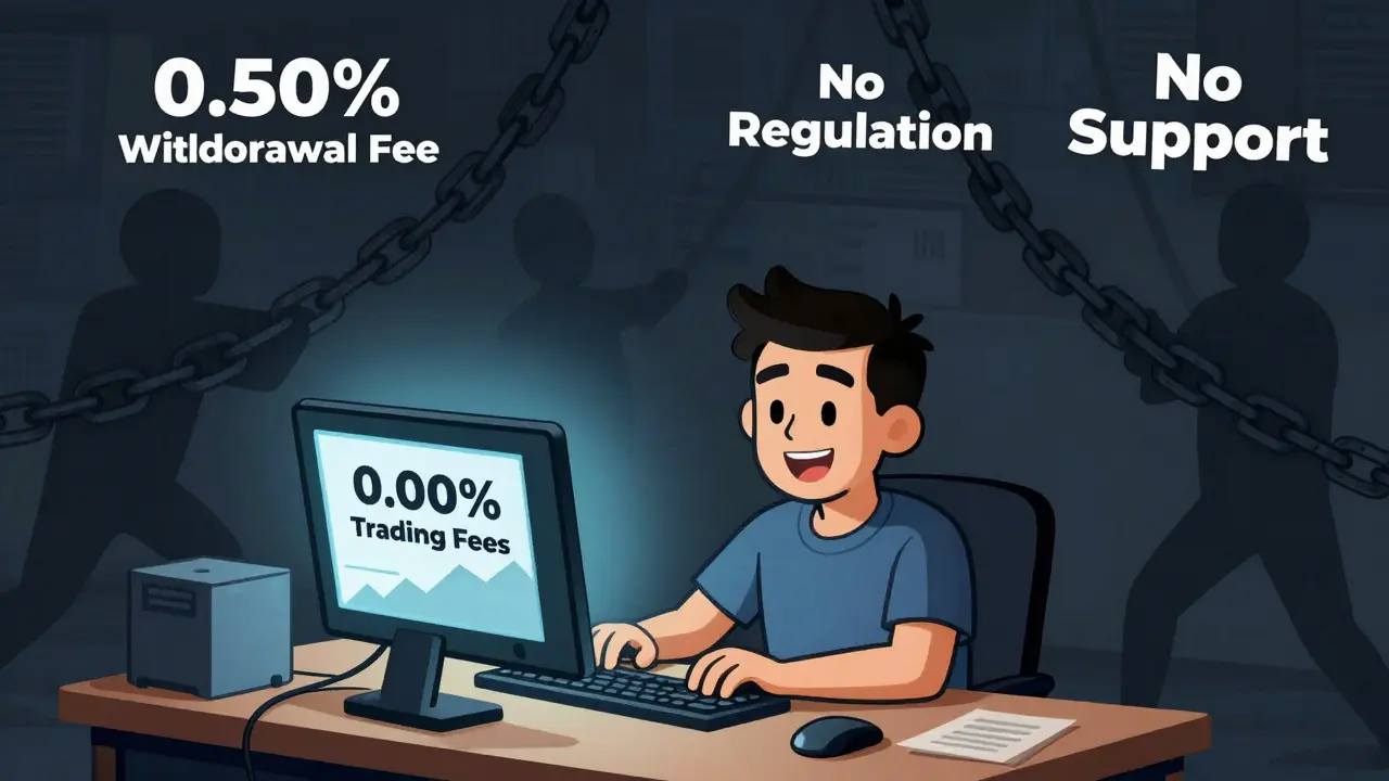 FreiExchange Crypto Exchange Review: Zero Fees, High Risks