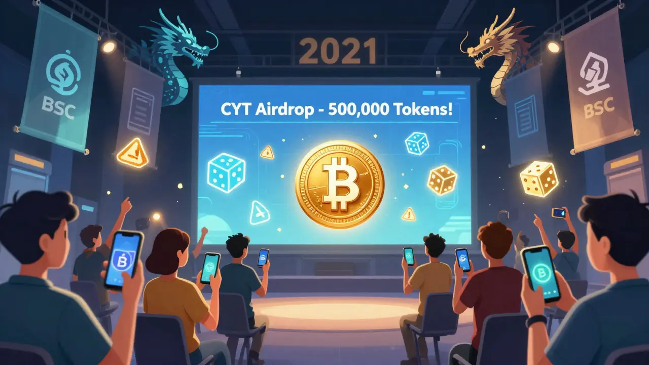 CYT BSC GameFi Expo Dragonary Airdrop: How to Claim and What Really Happened