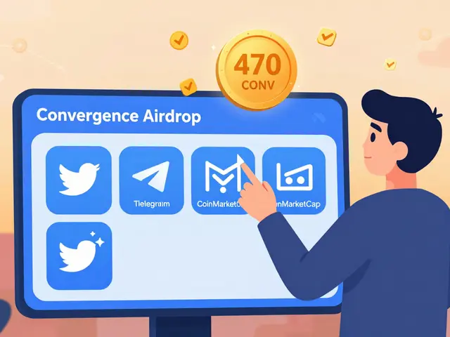 Convergence Finance x CoinMarketCap Airdrop: How to Participate and What You Get