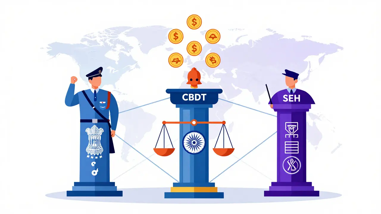 Three regulatory pillars overseeing digital assets in India