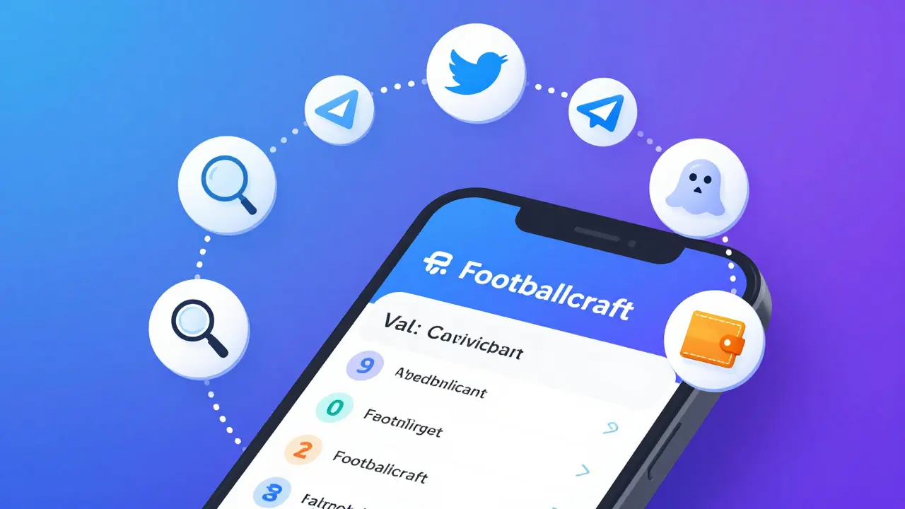 Smartphone surrounded by social media and app icons