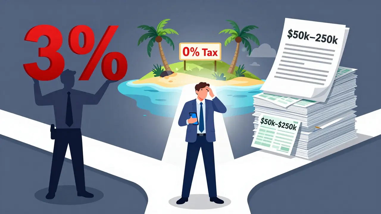 Why Legal Crypto Tax Relocation Costs $50,000-$250,000: A Breakdown of Fees