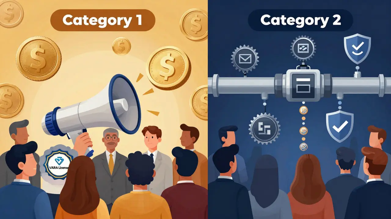 Editorial illustration depicting direct vs indirect token distribution methods for startups.