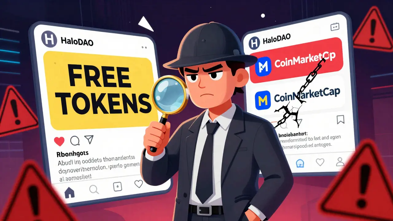 HaloDAO (RNBW) x CoinMarketCap Airdrop: Real Details, Risks & How to Verify