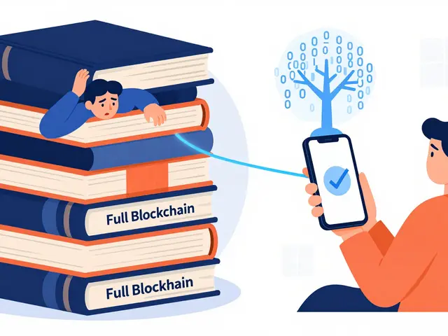 How Merkle Proofs Verify Blockchain Transactions Efficiently