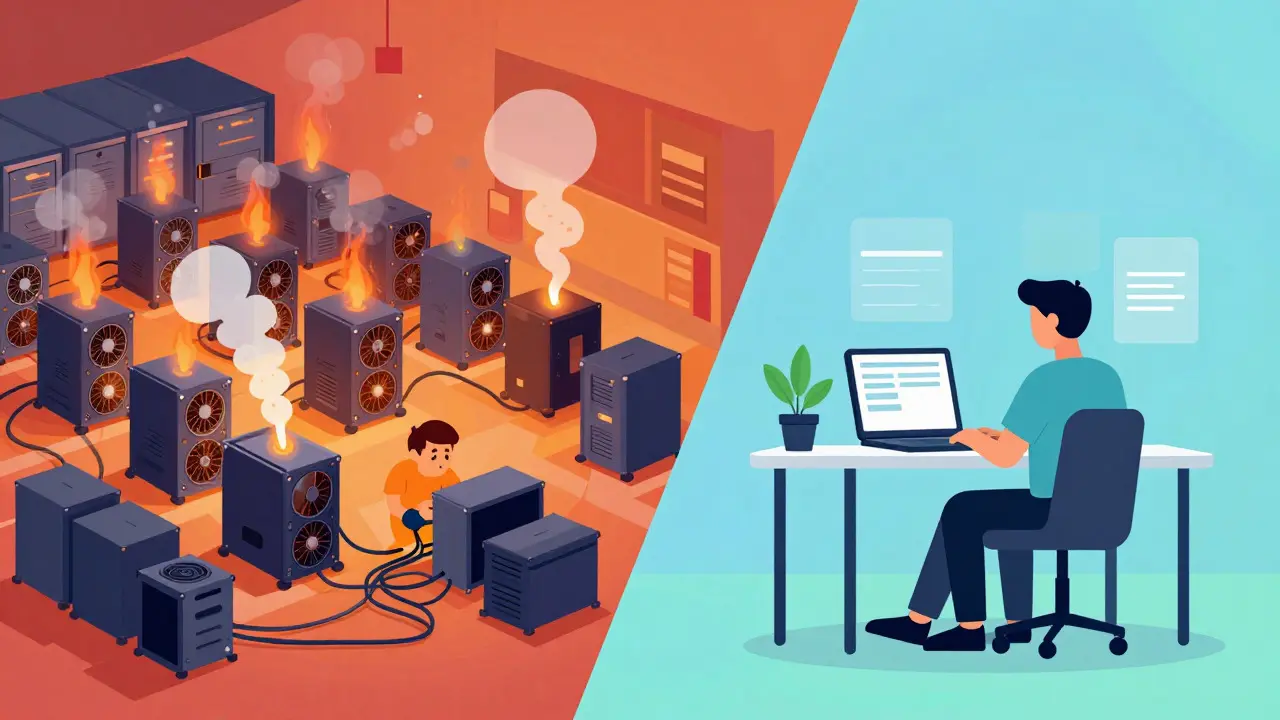 Decentralization: Staking vs Mining - A Practical Comparison