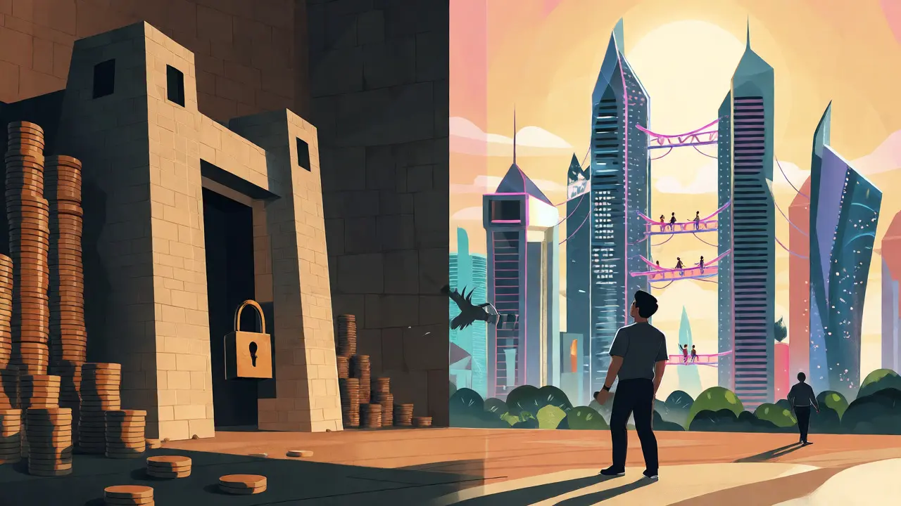Contrast between Egypt's strict banks and open regional hubs